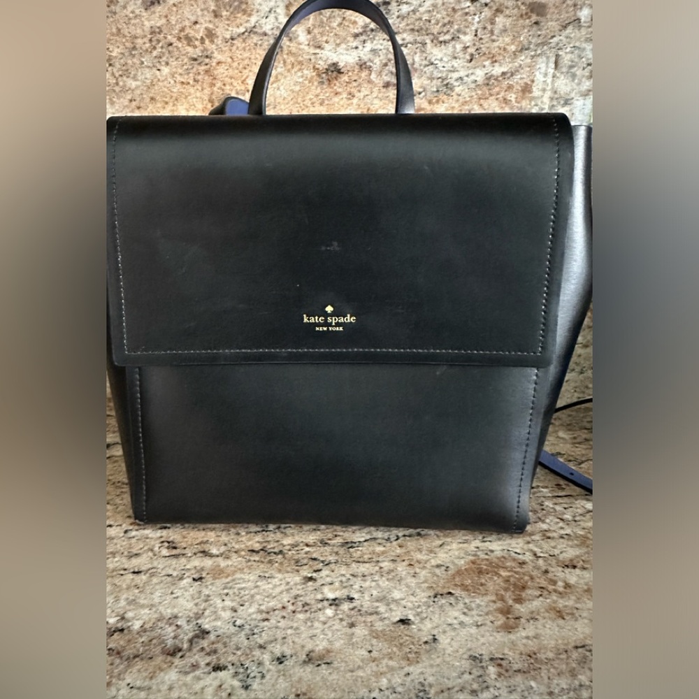 Kate Spade New York Somerville Road Megan Leather Backpack.